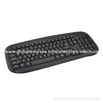 Black Stand Computer/Laptop Keyboard to USB Adapter, Supports Several LanguagesNew